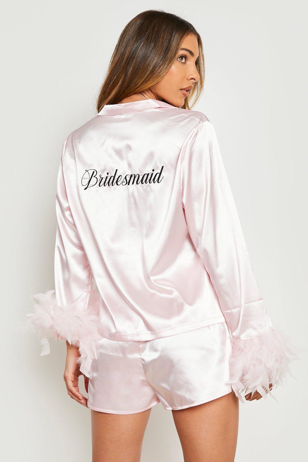 Boohoo best sale bridesmaid pyjamas